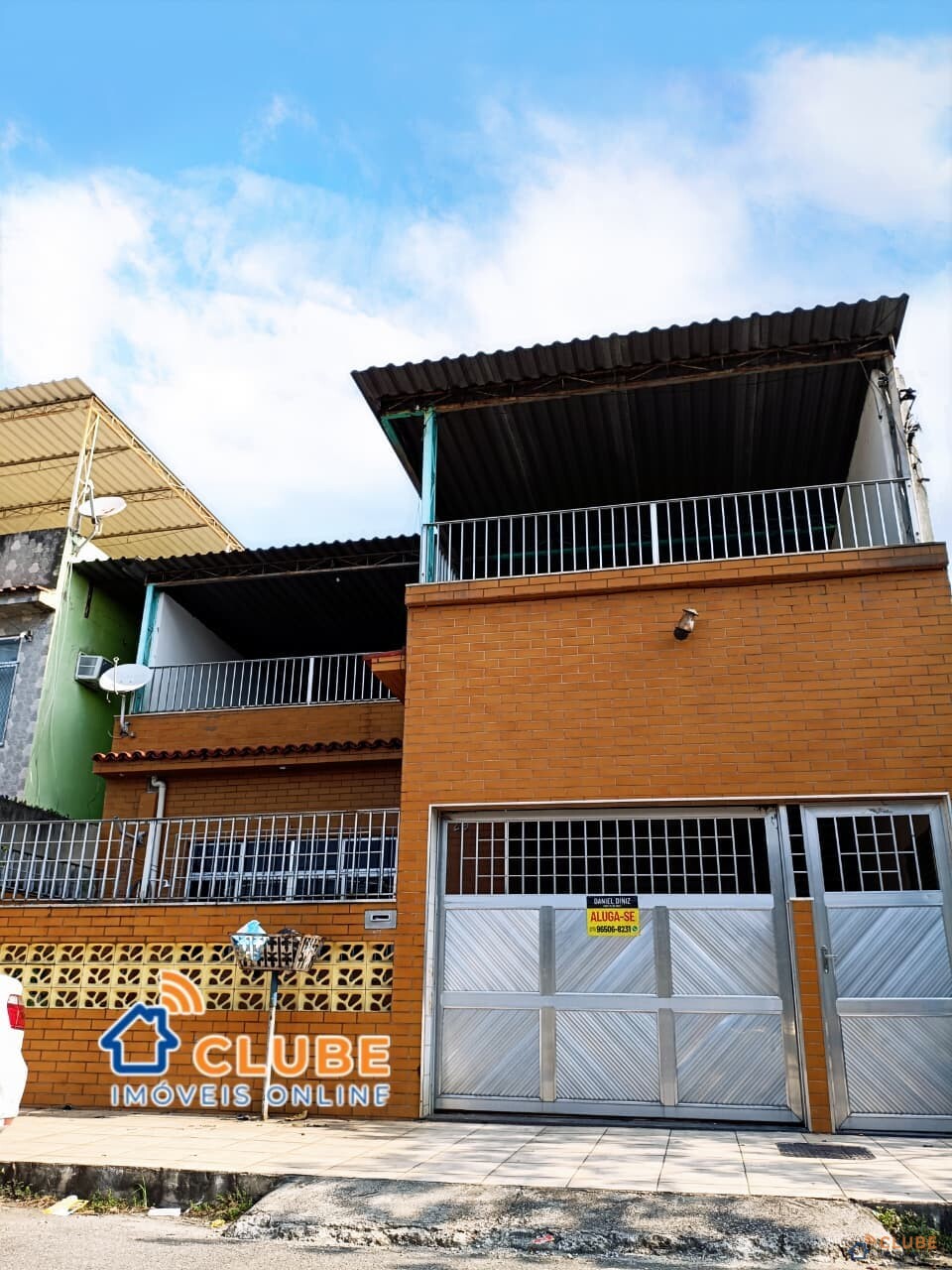 Casa Térrea c/ 3 Quartos e  Garagem coberta – Califórnia, Nova Iguaçu/RJ